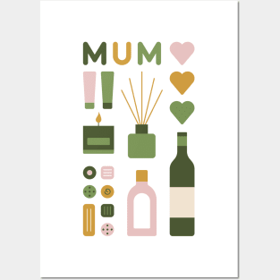 Mum’s Pamper Hamper Posters and Art